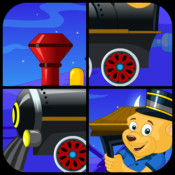 Puzzles Train For Kids app icon